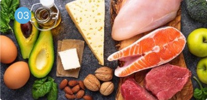 减少甜点、零食、方便食品以及糖分较高的水果与果汁的摄入